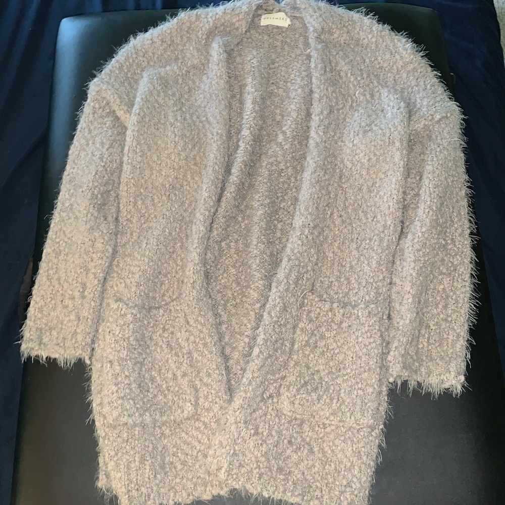 Fuzzy Cardigan